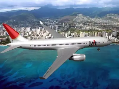 Boeing 787-8 Japan Airlines 3D model