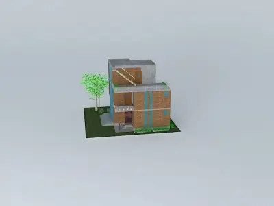 small home 3D model