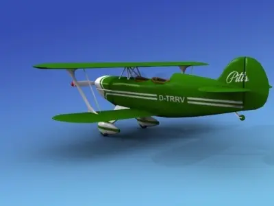 Pitts Special 3D model