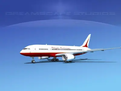 Boeing 787-8 Royal Air 3D model