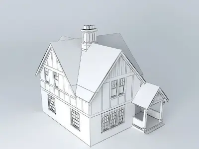 Tudor House Free 3D model