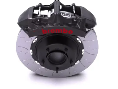 Brembo GTS 6-Pot Brake Kit Low-poly 3D model