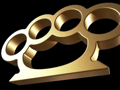 Brass Knuckles 3D model