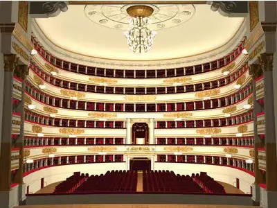 Scala Theatre 3D model