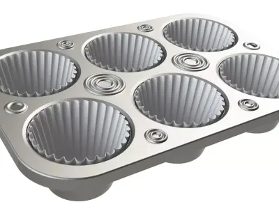 Cake pan 3D model