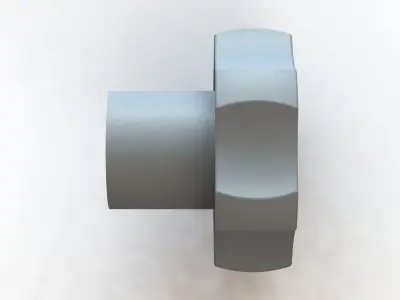 Manipulo Handle Merkbak MSF 3526 M6 3D model