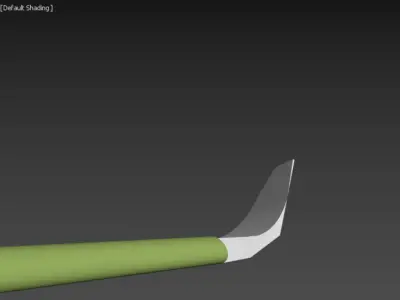 A320-200 boeing Low-poly 3D model