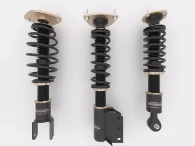 BC Racing coilovers 3D model