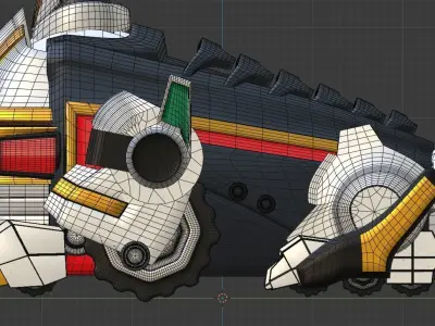 Titanus - Power Ranger 3D model