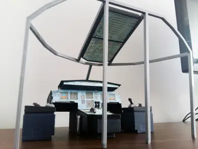 Airbus Simulator Mockup 1-12 scale 3D print model