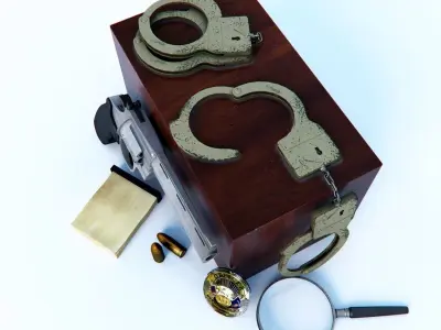 Detective Tools 3D model