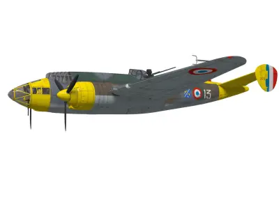 Liore et Olivier LeO451 3D model