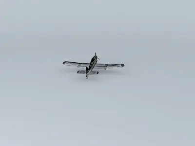 Le Hawker Typhoon Free 3D model