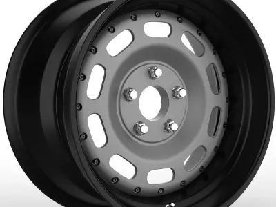 Rotiform BKK 2 piece wheel  3D model
