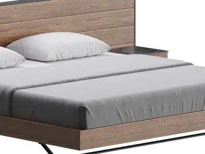 Rialto Bed 3D model