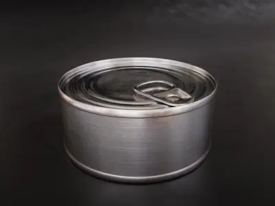 Tin Can Set 3D model