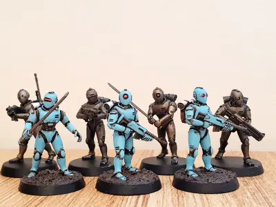 DecoBots - Infantry Builder 3D print model