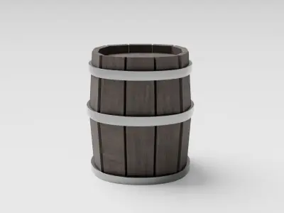 Medieval Miscellaneous Objects Low-poly 3D model