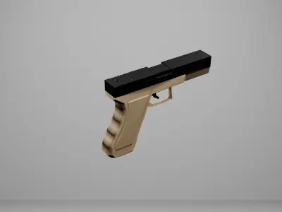 Low-Poly Weapon Pack - Ready for Action Free low-poly 3D model