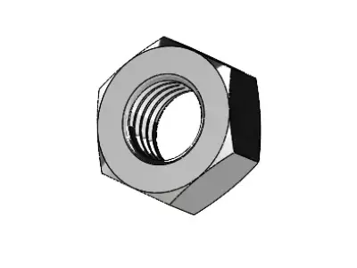 M3 NUT 3D model