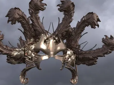 Greek Gods Mask 3D model