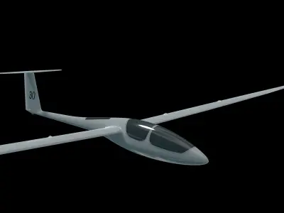 ASH30Mi Glider 3D model