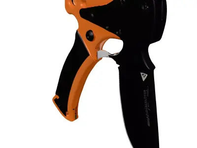 Buck FX Tactical Folding Knife 3D model