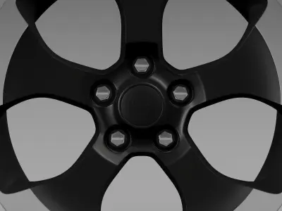 Jeep Wrangler Polar 2014 rim 3D model