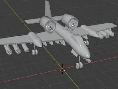 A-10 Warthog Wannabe 3D model