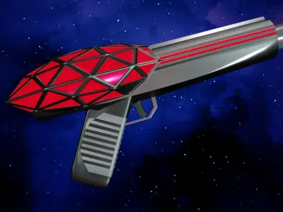 Plasma Pistol Mk I 3D model