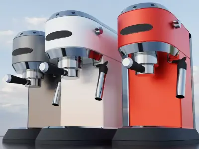 DeShorti Coffee Machine Free 3D model