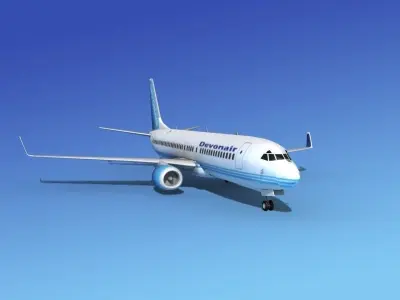 Boeing 737-800 DevonAir 3D model
