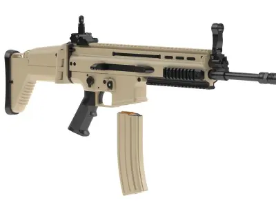 FN SCAR 3D model