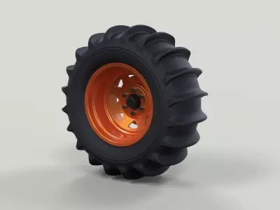 Rear wheel for Dune Buggy 3D model