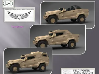 Field Fighter Free 3D model