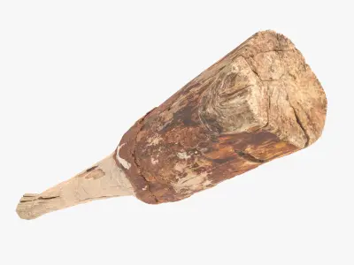 Club Cracked Low-poly 3D model