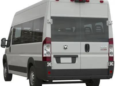RAM PROMASTER 3500 Window Van 159 MAXI 3D model