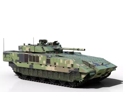 4 coatings of NORINCO GROUP VN20 Heavy Infantry fighting vehicle Low-poly 3D model