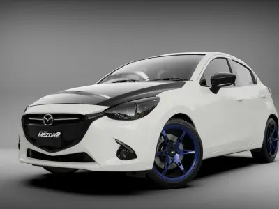 Lenso Project D 6 Spokes 3D model