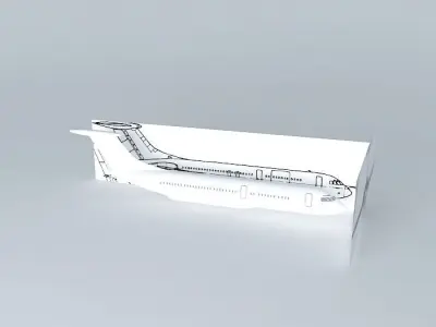 WORK IN PROGRESS - Vickers Viscount VC-10 Template Free 3D model