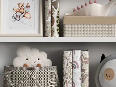 Kids Room Decor 138 3D model