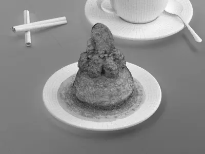 Dessert 0008 3D model