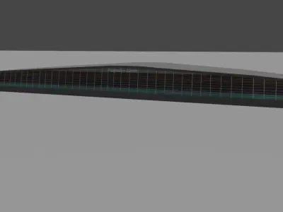 Zurich Flughafen airport low poly airport Low-poly 3D model