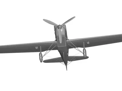 Dewoitine D 510 3D model