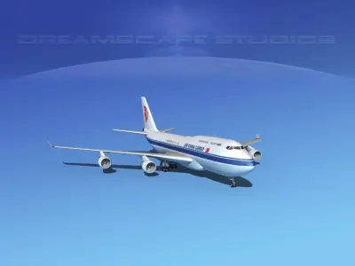Boeing 747-400 Air China Cargo 3D model