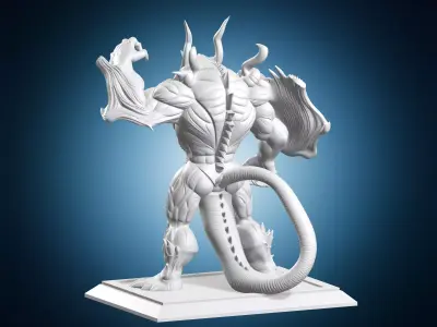 Bagan Kaiju Alternative Figurine 3D print model