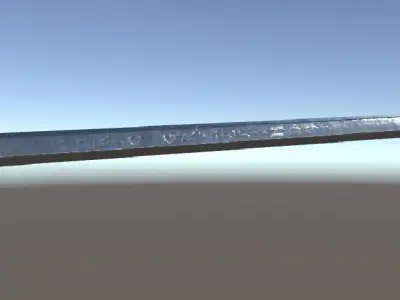 Sword of Gryffindor Low-poly 3D model