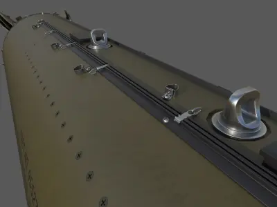 CBU-87 Combined Effects Munition 3D model