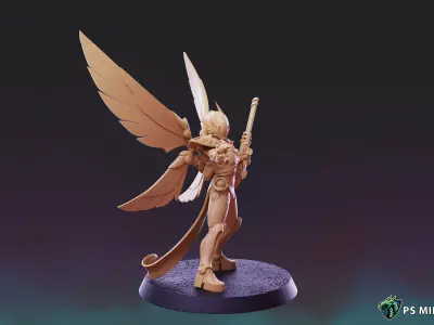Galaxy Elves - Male Vengeful Wasps Pose 2 3D print model