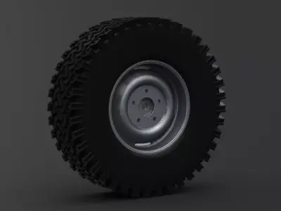 Wheel for RC model STL 3D model